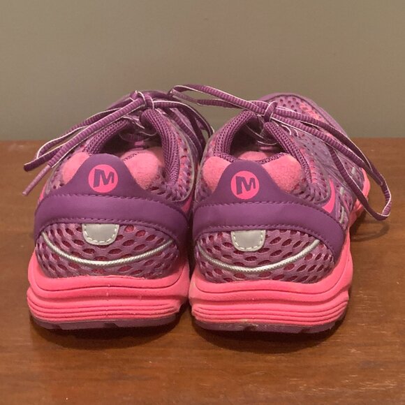 Merrell Women's Purple and Pink Mix Master Move Glide Running Shoes Size 8.5 EUC - Picture 4 of 6
